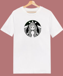 Ariel Mermaid Starbucks 80s T Shirt 1