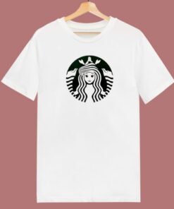 Ariel Mermaid Starbucks 80s T Shirt 1 Ariel Mermaid Starbucks 80s T Shirt 2