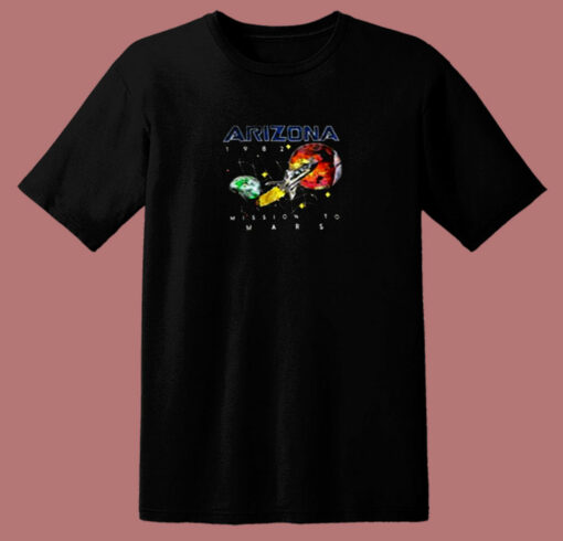 Arizona 1982 Space Mission To Mars 80s T Shirt