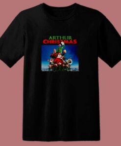 Arthur Christmas Movie Xmas Vintage 80s T Shirt