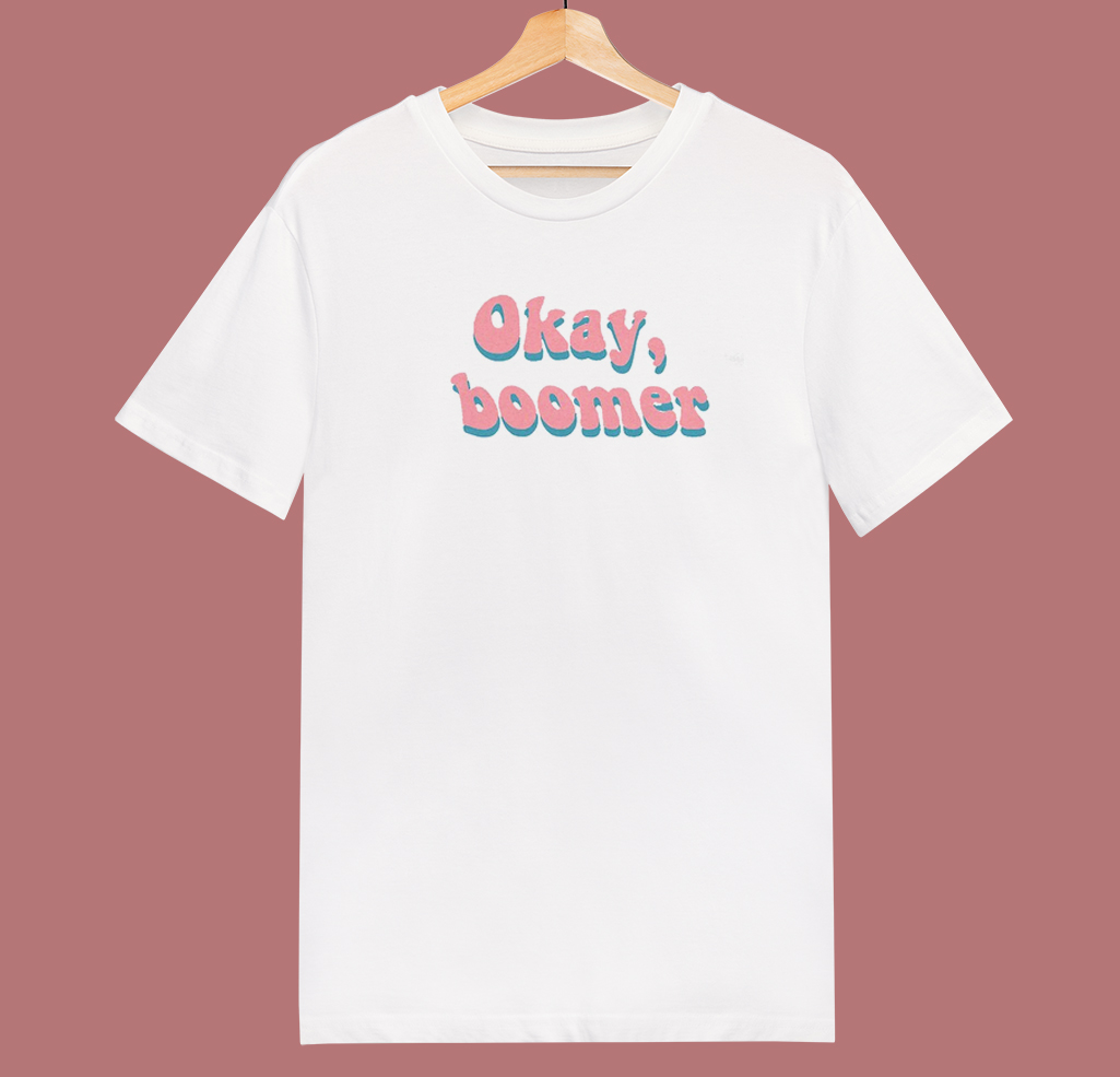 Artsy Retro Ok Boomer 80s T Shirt Artsy Retro Ok Boomer 80s T Shirt