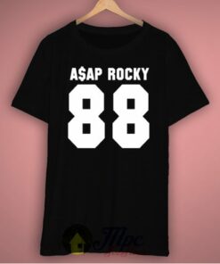 Asap Rocky 88 Jersey Number Unisex Premium T Shirt Size S 2XL 3