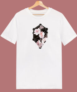 Asymmetric Flower 80s T Shirt Asymmetric Flower 80s T Shirt
