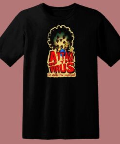 Attack Of The Virus Graphic 80s T Shirt Style