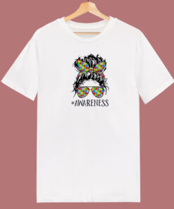 Autism Awareness 80s T Shirt 1