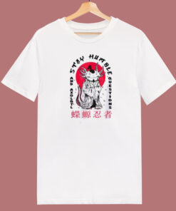 Axolotl Questions Wise Sensei 80s T Shirt Style Axolotl Questions Wise Sensei 80s T Shirt Style