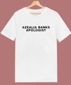 Azealia Banks Apologist T Shirt Style 1 Azealia Banks Apologist T Shirt Style 2