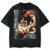 BEST 2023 SB CHIEFS VINTAGE WASHEDDISTRESSED BLACK T-SHIRT