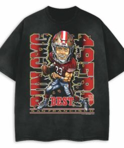 BEST BANG CARICATURE RUN CMC VINTAGE WASHEDDISTRESSED BLACK T-SHIRT BEST BANG CARICATURE RUN CMC VINTAGE WASHEDDISTRESSED BLACK T-SHIRT