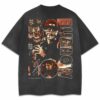 BEST BURROW VINTAGE WASHEDDISTRESSED BLACK T-SHIRT