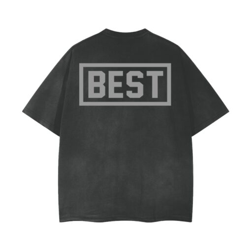 BEST DAVANTE BOOTLEG VINTAGE WASHEDDISTRESSED BLACK T-SHIRT