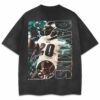 BEST DAWKINS VINTAGE WASHEDDISTRESSED BLACK T-SHIRT