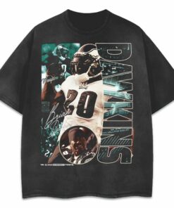 BEST DAWKINS VINTAGE WASHEDDISTRESSED BLACK T-SHIRT BEST DAWKINS VINTAGE WASHEDDISTRESSED BLACK T-SHIRT