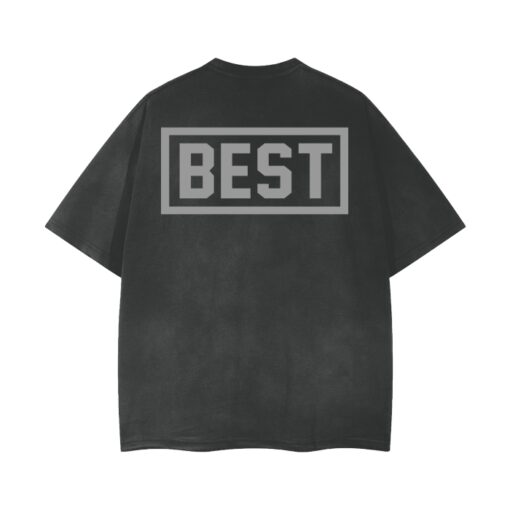 BEST DAWKINS VINTAGE WASHEDDISTRESSED BLACK T-SHIRT