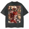 BEST DEEBO VINTAGE WASHEDDISTRESSED BLACK T-SHIRT
