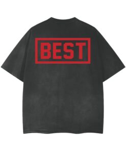 BEST DEEBO VINTAGE WASHEDDISTRESSED BLACK T-SHIRT