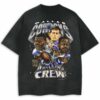 BEST DEM BOYZ Wrecking Crew VINTAGE WASHEDDISTRESSED BLACK T-SHIRT
