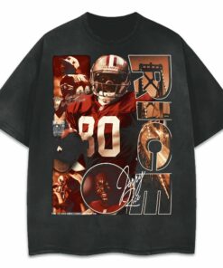 BEST JERRY VINTAGE WASHEDDISTRESSED BLACK T-SHIRT BEST JERRY VINTAGE WASHEDDISTRESSED BLACK T-SHIRT