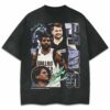 BEST MAVS VINTAGE WASHEDDISTRESSED BLACK T-SHIRT