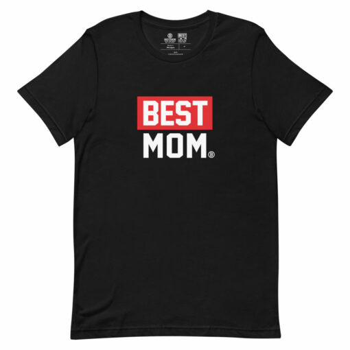 BEST MOM Printed Unisex t-shirt Black