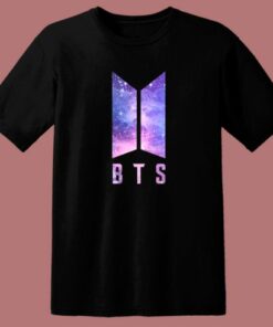 BTS Galaxy Logo T Shirt Style