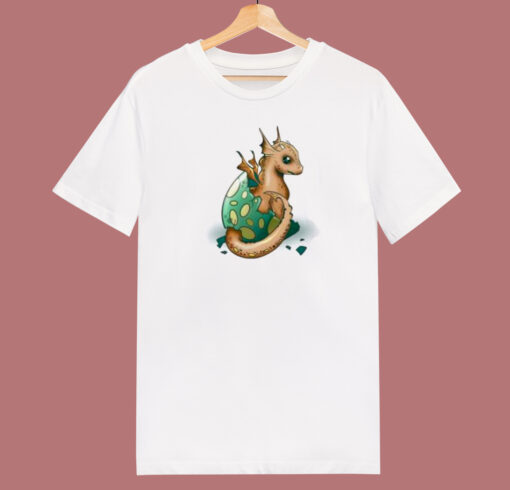 Baby Dragon Aesthetic 80s T Shirt