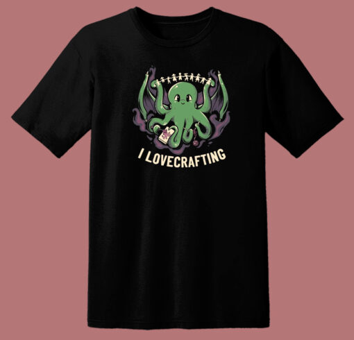 Baby Octopus Lovecreating Funny 80s T Shirt Style