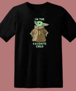 Baby Yoda Favorite Child 80s T Shirt 1 Baby Yoda Favorite Child 80s T Shirt 2