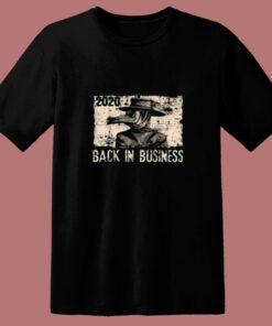 Back In Business Medieval Plague Doctor 80s T Shirt 1