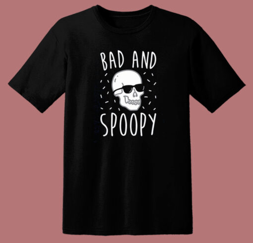 Bad And Spoopy 80s T Shirt