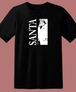 Bad Santa Christmas 80s T Shirt
