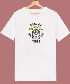 Banana Vibes Meditation 80s T Shirt Banana Vibes Meditation 80s T Shirt