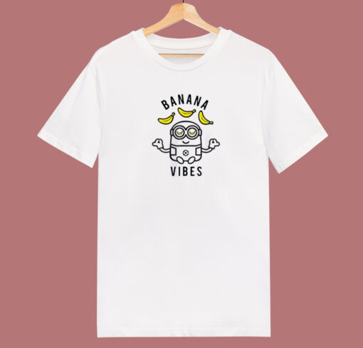 Banana Vibes Meditation 80s T Shirt