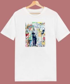 Banksy Einstein Love Is The Answer 80s T Shirt