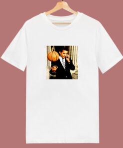 Barack Obama Sport Poster 80s T Shirt 1