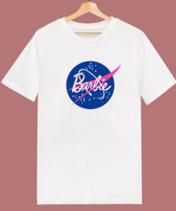 Barbie Nasa Logo Parody T Shirt Style Barbie Nasa Logo Parody T Shirt Style
