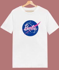 Barbie Nasa Logo Parody T Shirt Style