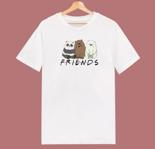 Bare Bears Friends 80s T Shirt