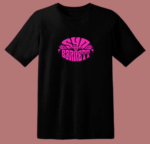 Barret Pink Floyd Inspired Psychedelic 80s T Shirt