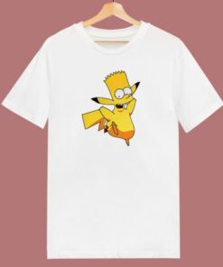 Bart Pikachu Funny T Shirt Style