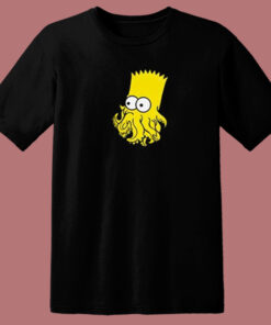 Bart Simpson Be Squid 80s T Shirt