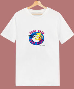 Bart Simpson Cartoon Surf Club 80s T Shirt Bart Simpson Cartoon Surf Club 80s T Shirt