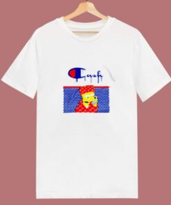 Bart Simpson Cash Champ 80s T Shirt