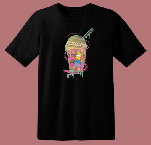 Bart Simpson Kwik Mart Squishee 80s T Shirt Style