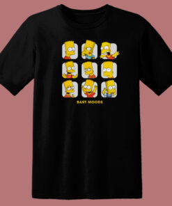 Bart Simpson Moods 80s T Shirt