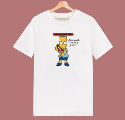 Bart Simpson Underachiever T Shirt Style