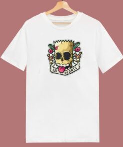 Bart Skull Eat My Shorts 80s T Shirt 1 Bart Skull Eat My Shorts 80s T Shirt 2
