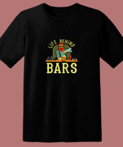 Bartender Barkeeper Design Barkeeping 80s T Shirt