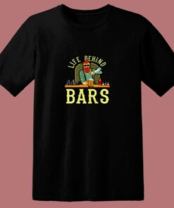 Bartender Barkeeper Design Barkeeping 80s T Shirt