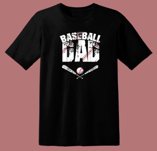 Baseball Dad Graphic T Shirt Style